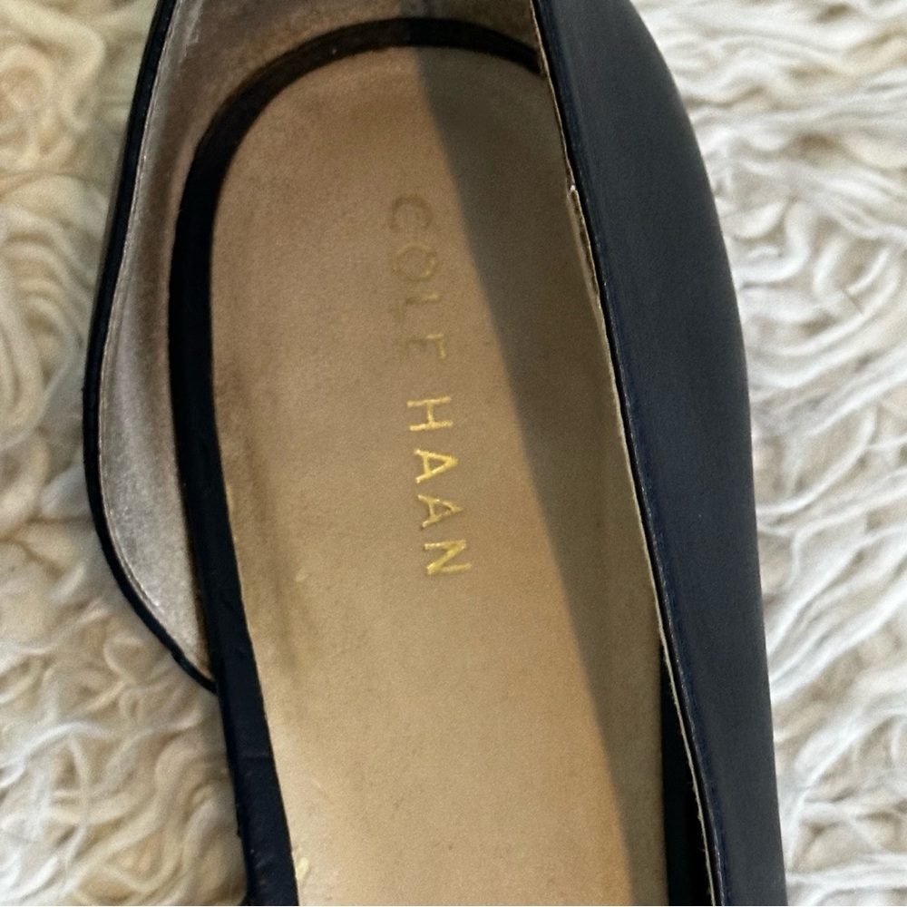 Cole Haan Women's Dark Leather Loafers - Picture 2 of 6